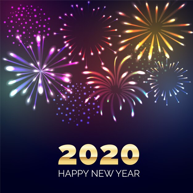 Фейерверк Новый год 2020