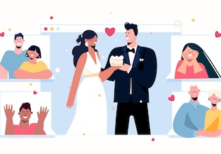 ilustraciones de boda