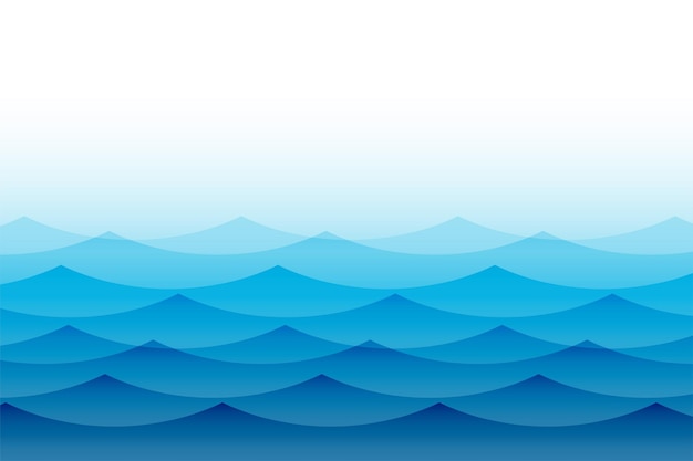 Free vector ocean sea waves ripples water background