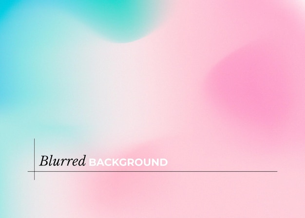 Free vector modern blurred background with pink and blue gradient