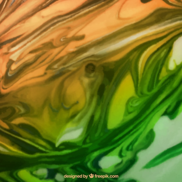 Бесплатное векторное изображение Фон мраморной текстуры в цвете