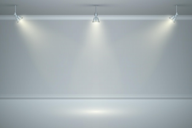 Бесплатное векторное изображение Точечный свет фон