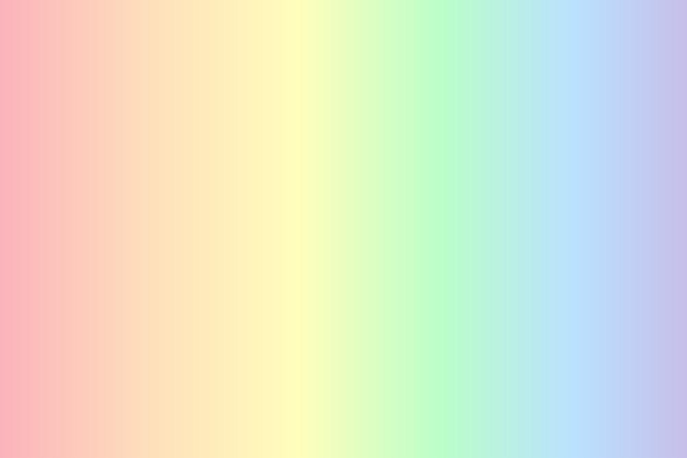Pastel Rainbow Gradient Background