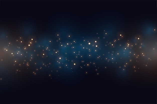 Free vector royal blue with sparkles light effect