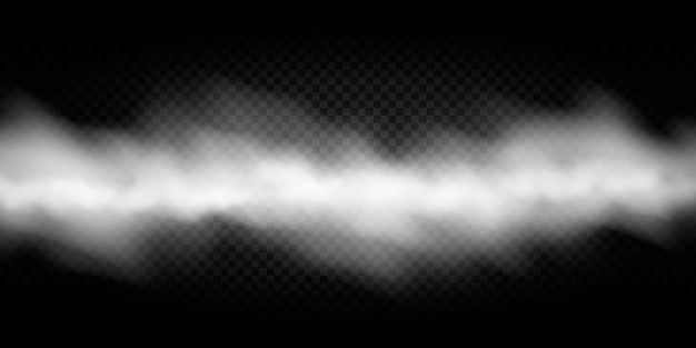 Бесплатное векторное изображение Реалистичный динамический фон тумана