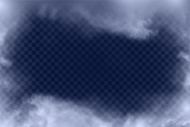 Free vector realistic dynamic fog background