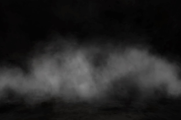 Бесплатное векторное изображение Реалистичный фон тумана
