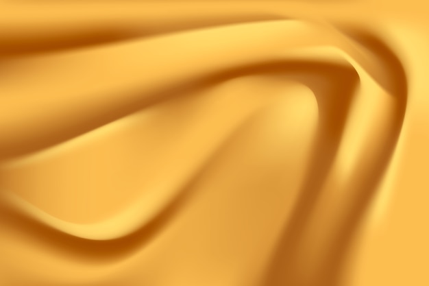 Realistic gold silk background