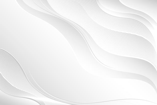 Бесплатное векторное изображение Белый абстрактный фон
