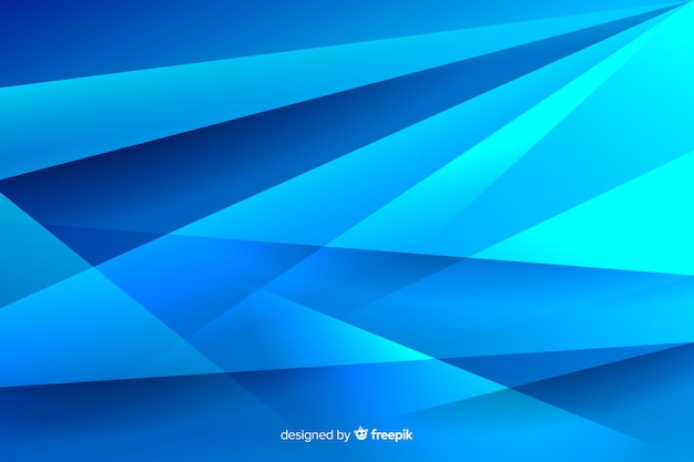 Free vector variety of blue lines and shadows background