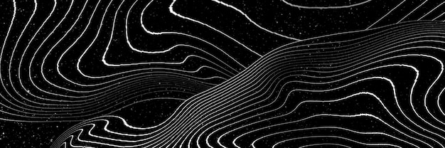 Бесплатное фото 3d абстрактный фон модель волны