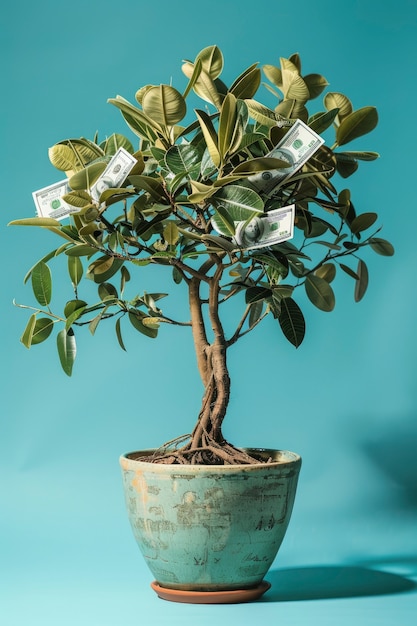 3D-рендеринг дерева денег