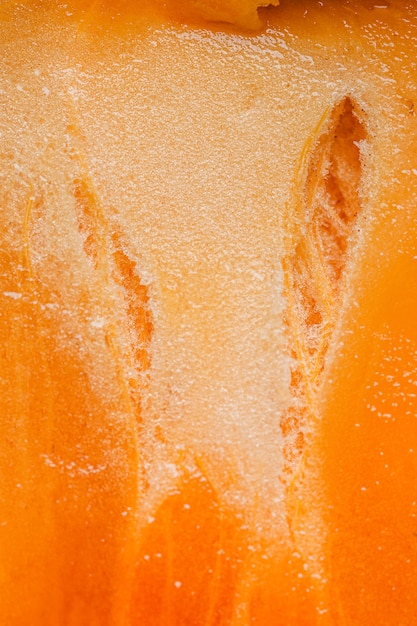 Вид сверху оранжевые фрукты фон