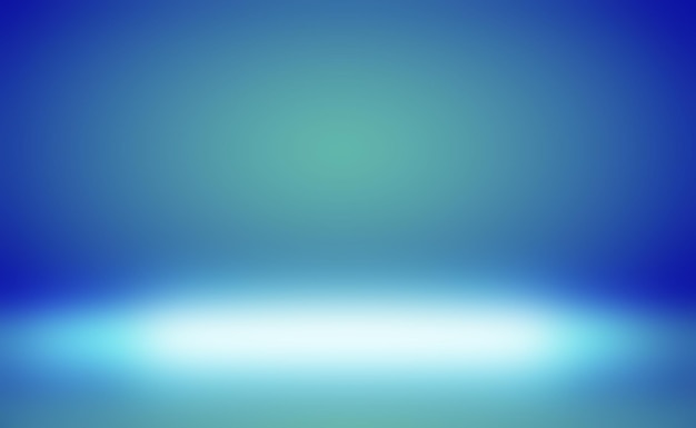 Бесплатное фото Абстрактный роскошный градиент синий фон гладкий темно-синий с черной виньеткой студийный баннер