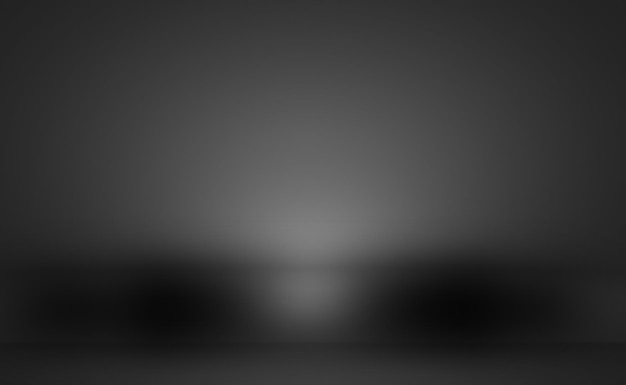 Free photo abstract luxury plain blur grey and black gradient used as background studio wall for display your p