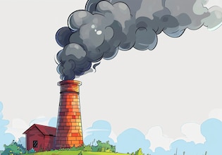 pollution drawings