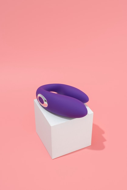 Бесплатное фото Крупным планом на секс-игрушке