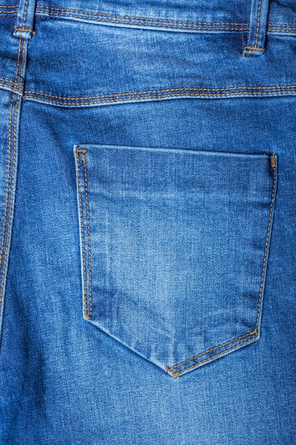 Foto gratuita dettaglio dei blue jeans
