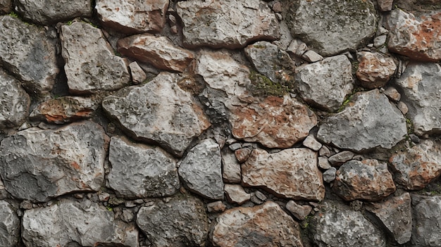 Free photo photorealistic stone wall surface