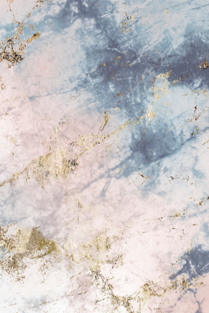 Бесплатное фото Розовый и синий мрамор с текстурой