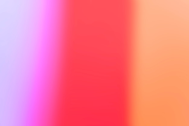 Soft gradient of colors