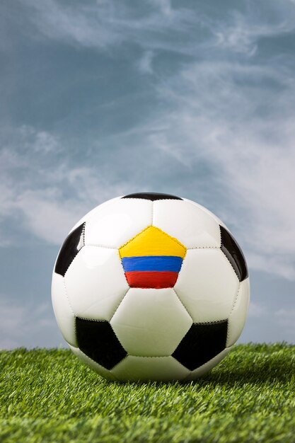 Натюрморт сборной Колумбии по футболу