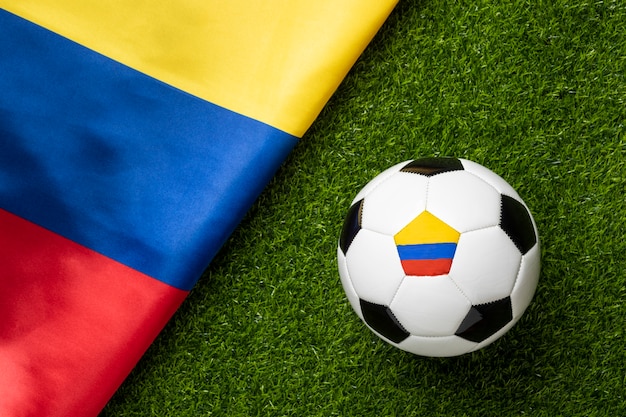 Натюрморт сборной Колумбии по футболу