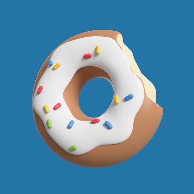 3d rendering of father's day icon