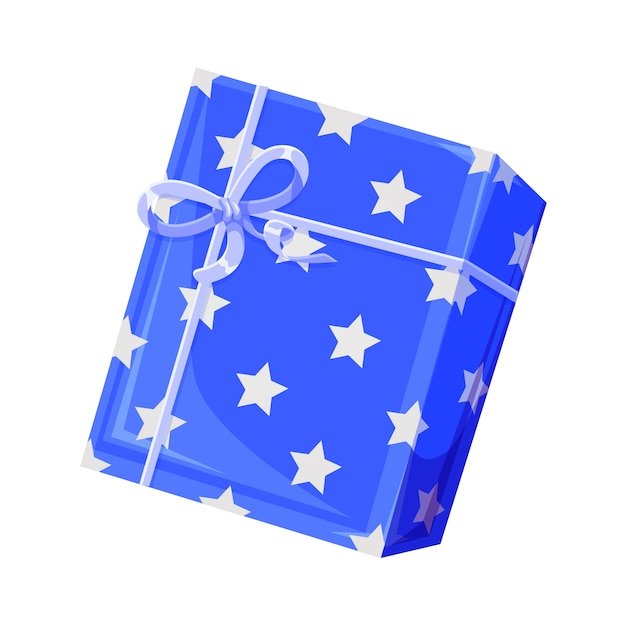 Бесплатный PSD Красочный дизайн подарочной коробки на день рождения