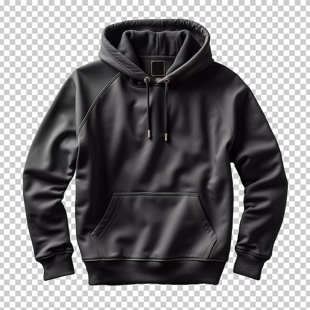 Black hoodie mockup