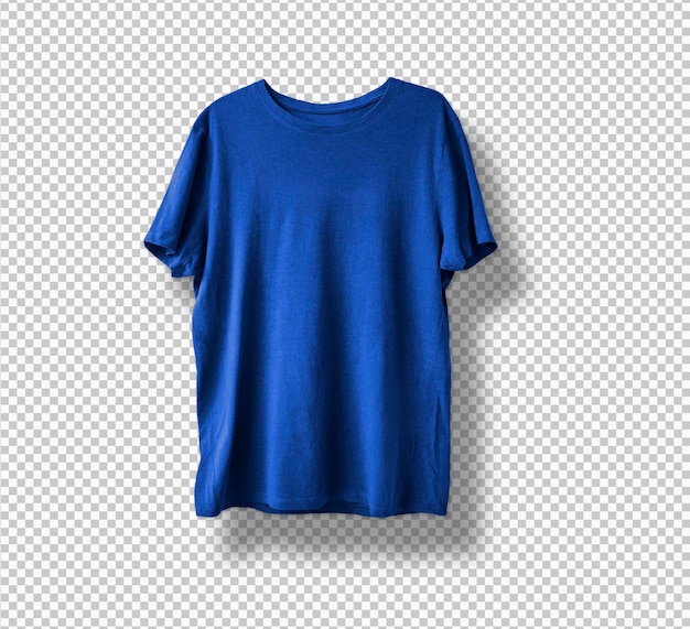 Isolated blue t-shirt