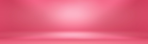 Photo gratuite fond de salle de studio rose clair lisse vide abstrait utiliser comme montage pour l'affichage du produitbannertemplate