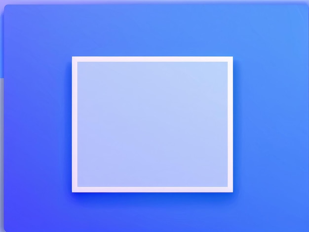 Photo cadre blanc sur fond bleu cadre blanc sur fonds bleu
