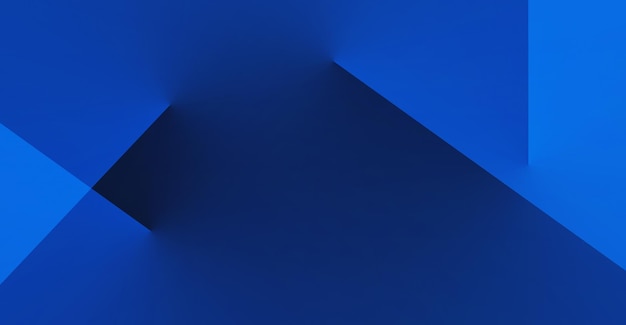Photo arrière-plan bleu abstrait avec gradient et transitions lisses lignes lisses