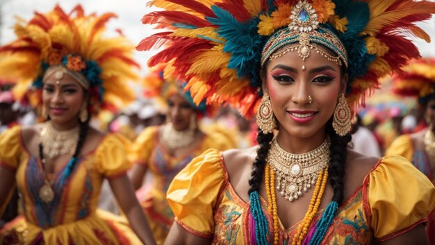 Danser dans le kaléidoscope Célébrer la tradition au carnaval de Barranquilla