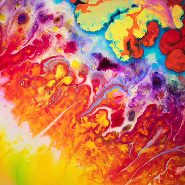 Vector abstract color splash and explosion vector illustration color splash background for holi festival