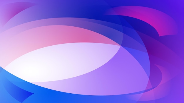 Abstract background of curved lines in blue and purple colors