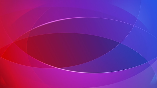 Абстрактный фон из изогнутых линий в фиолетовых тонах