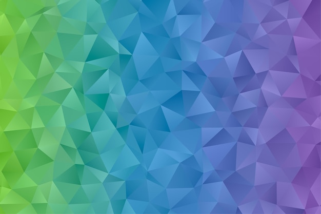 Vector abstract geometric polygonal background. colorful low poly background.