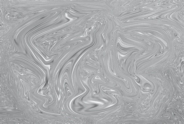 Вектор Абстрактный серый кислотный жидкий мраморный фон