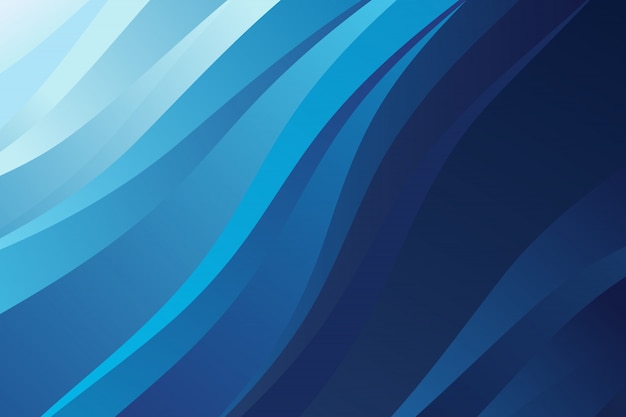 Vector abstract modern blue background
