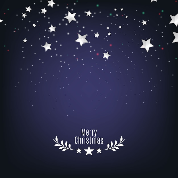 Beautiful blue star background for christmas season