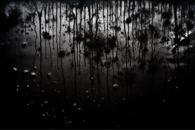 Вектор Черный цвет абстрактный грязный гранж фон.