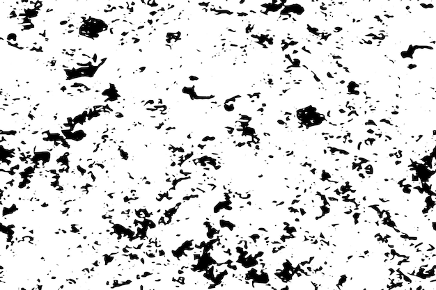 A black and white grunge background with a rough texture.