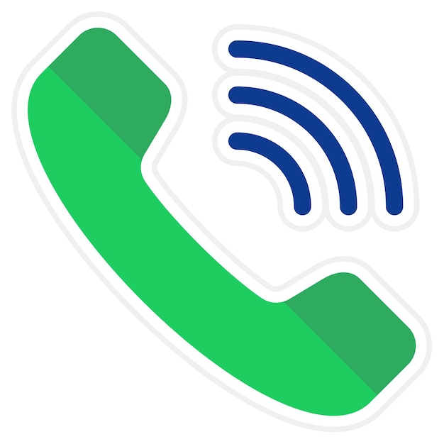 Vector icon voor telefoongesprekken