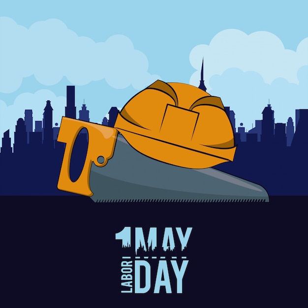 Вектор День труда 11 мая