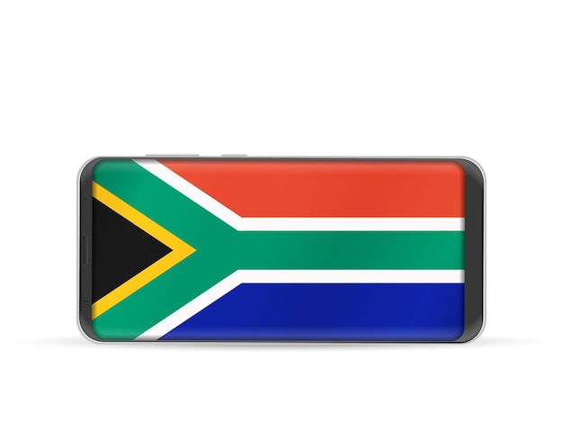 Смартфон флаг Южной Африки