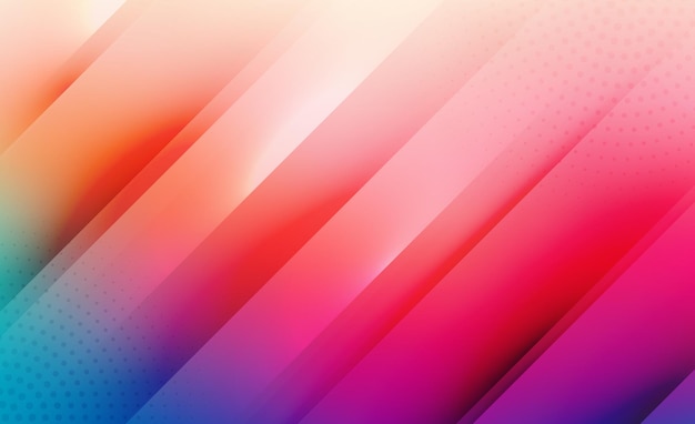 Vector stylish vibrant summer vector gradient abstract background