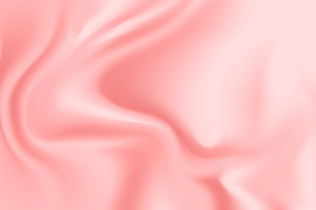 Realistic rose gold silk background
