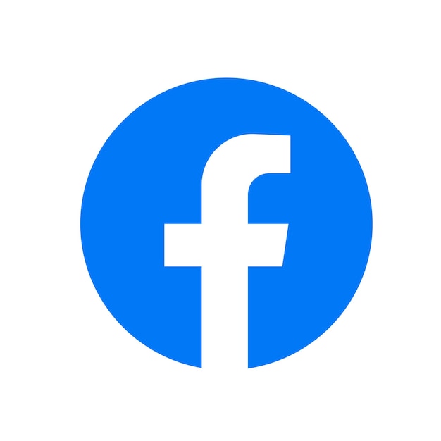 Vector vinnytsia oekraïne 19 januari 2021 facebook vector van een plat icoon met de letter f